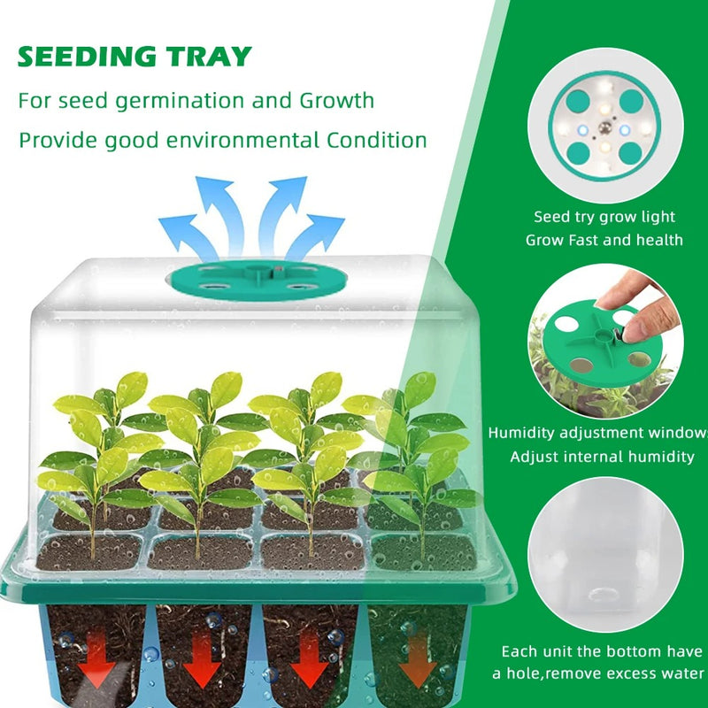 LED seed starter kit, view 8 - MRSLM