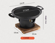 japanese style mini barbecue stove, view 8 - MRSLM