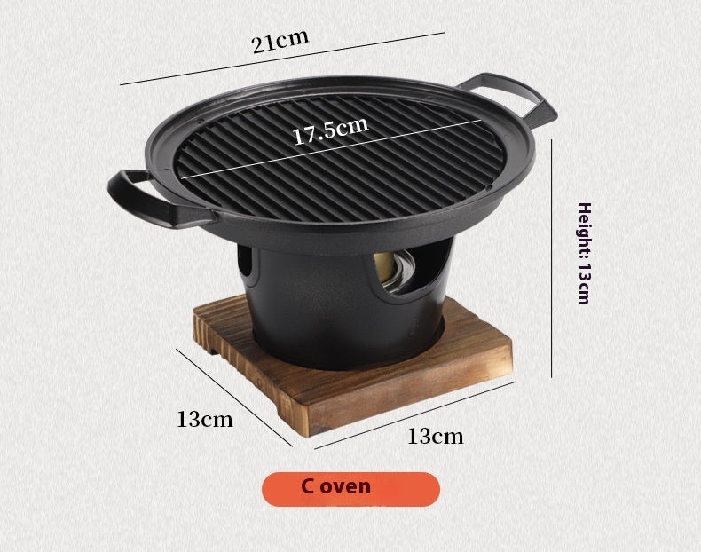 japanese style mini barbecue stove, view 8 - MRSLM