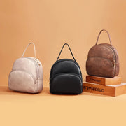 Women's PVC leather backpack, view 5 - MRSLM