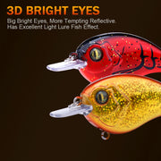 70mm floating crankbait minnow lure, view 8 - MRSLM