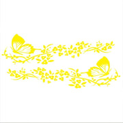 reflective butterfly car decal, view 2 - MRSLM