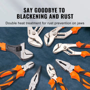 8-piece high carbon steel pliers set, view 2 - MRSLM