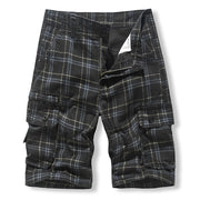 plaid workwear shorts, view 8 - MRSLM