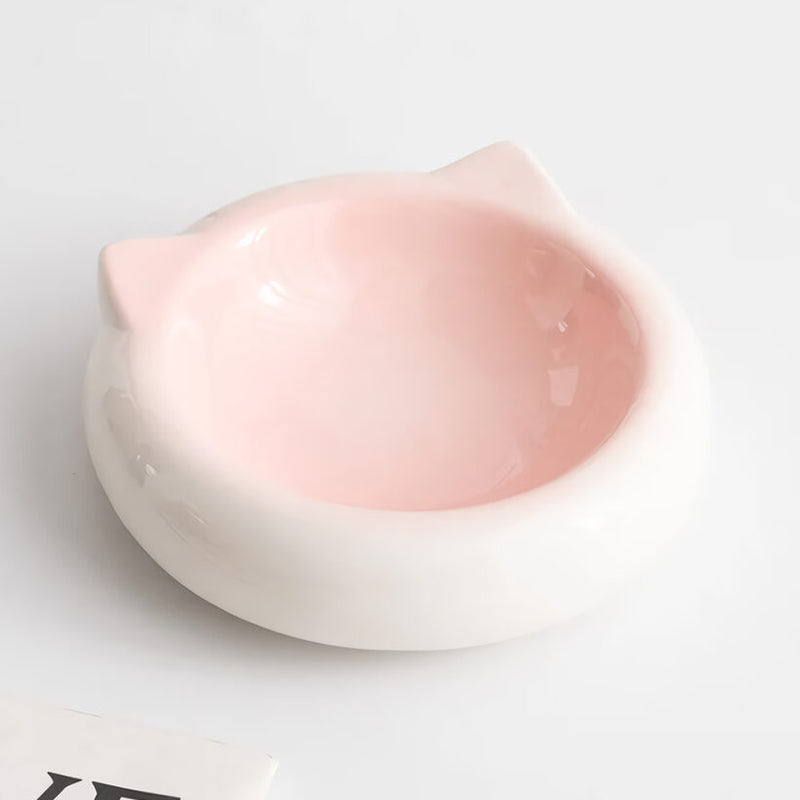 ceramic anti-slip pet bowl, view 3 - MRSLM