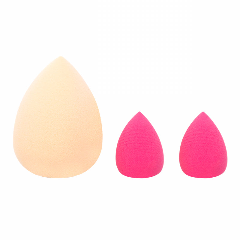 3-piece makeup sponge set, view 2 - MRSLM
