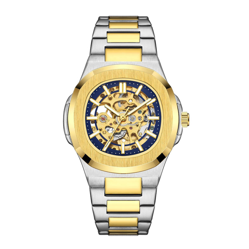 Men's hollow automatic mechanical watch, view 10 - MRSLM