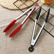 silicone BBQ grilling tongs - MRSLM