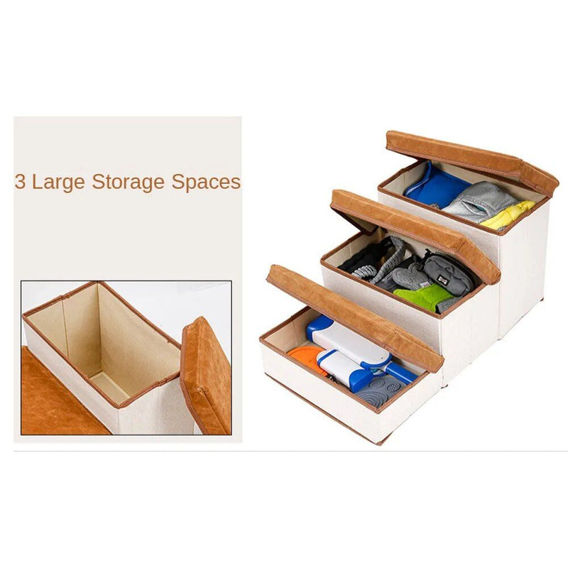 dog steps with storage, view 7 - MRSLM