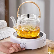 chinese steamed glass teapot set, view 7 - MRSLM