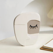 ceramic face vase, view 3 - MRSLM