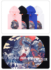 men's printed cotton hoodie, view 5 - MRSLM