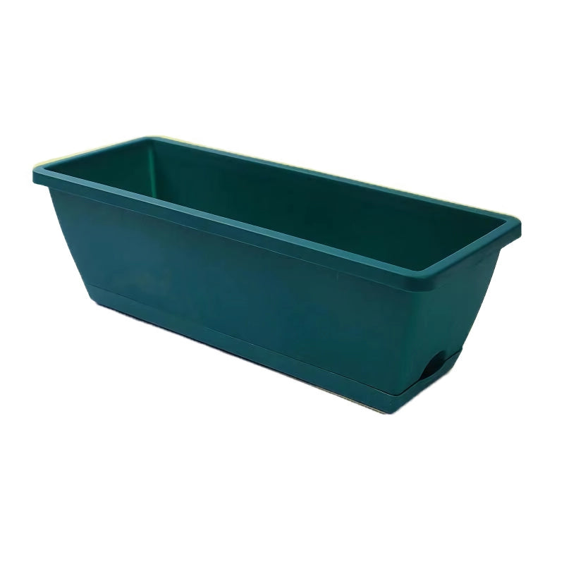 plastic vegetable planter with drain holes, view 2 - MRSLM