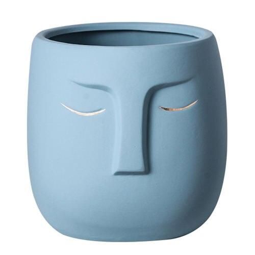 ceramic head vase, view 8 - MRSLM