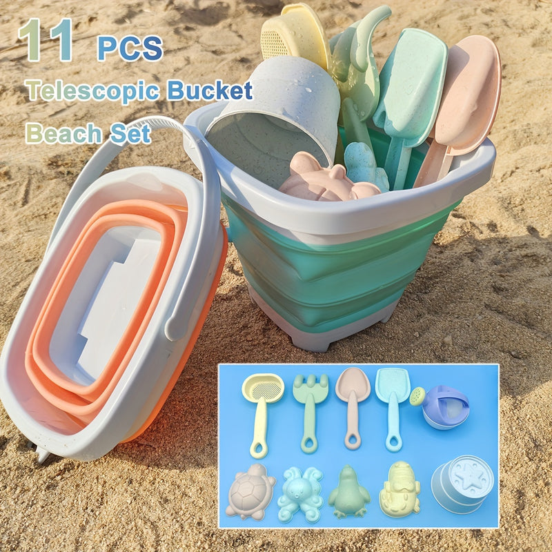 kids beach sand toys set, view 4 - MRSLM