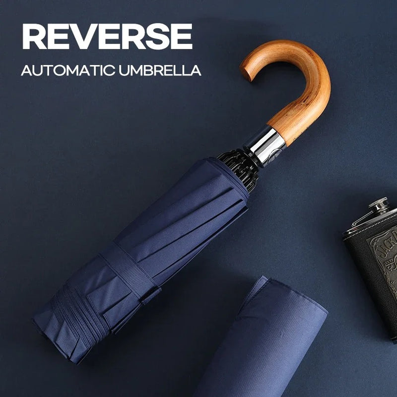 automatic windproof umbrella, view 4 - MRSLM