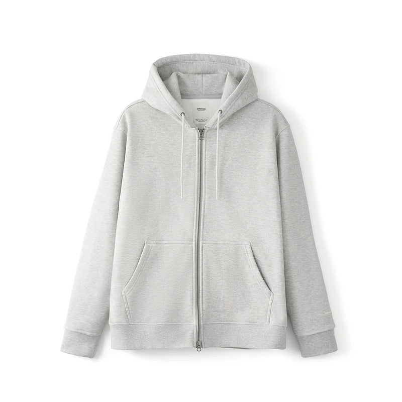 men's full zip fleece lined hoodie, view 4 - MRSLM