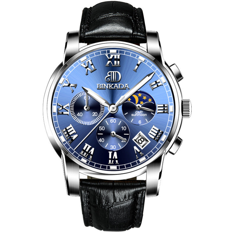 men's fashion quartz watch, view 7 - MRSLM