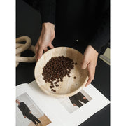travertine serving tray, view 6 - MRSLM