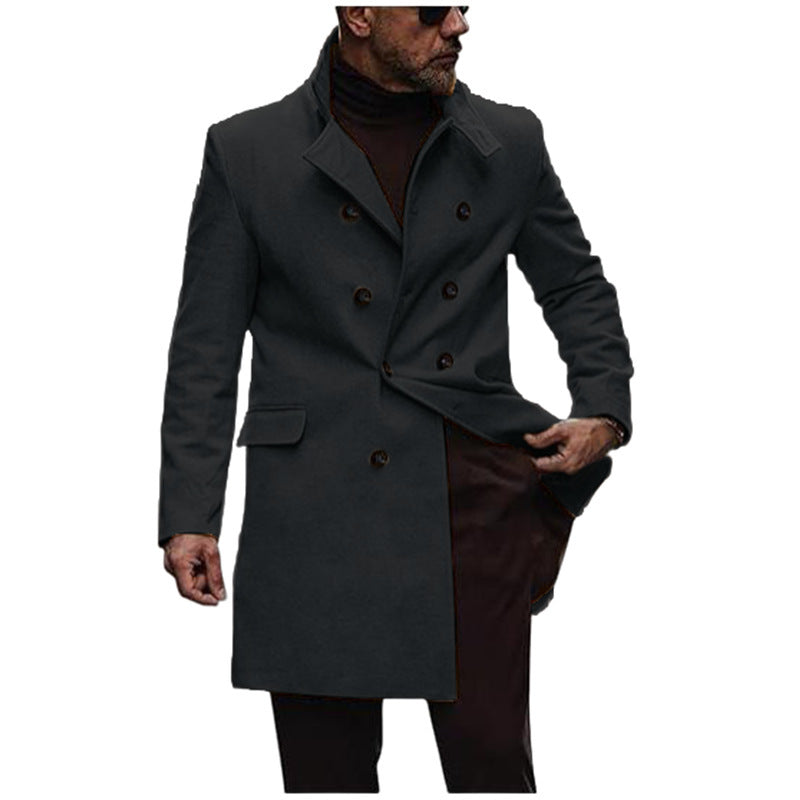 men's woolen coat, view 4 - MRSLM