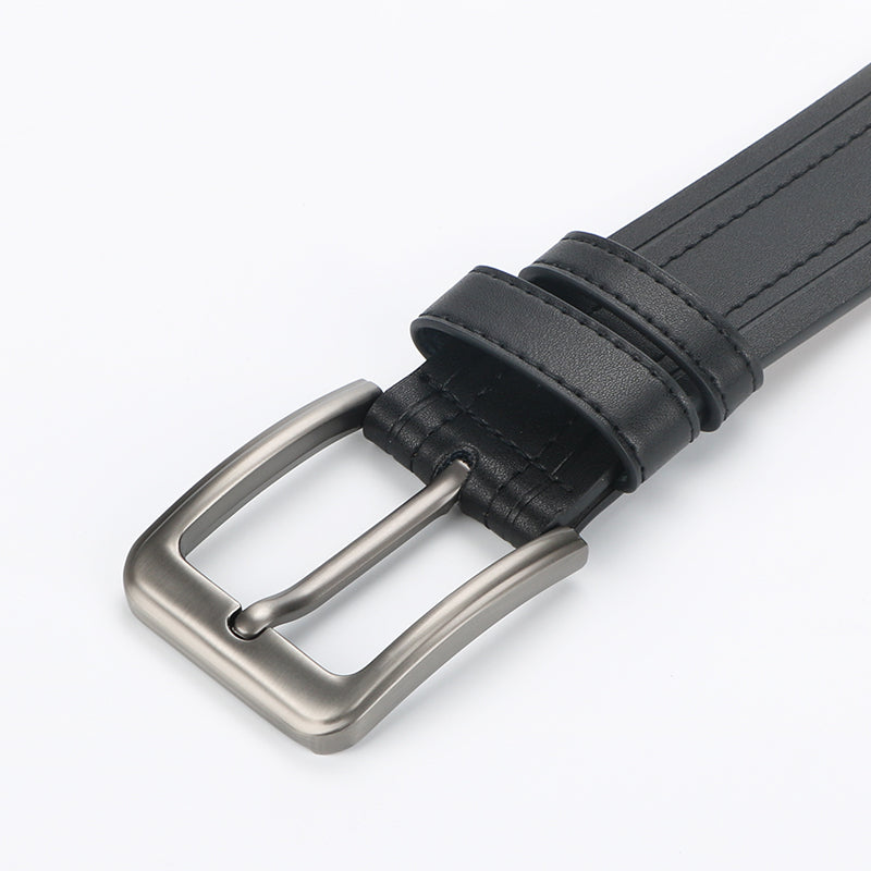 men's leather ratchet belt, view 4 - MRSLM