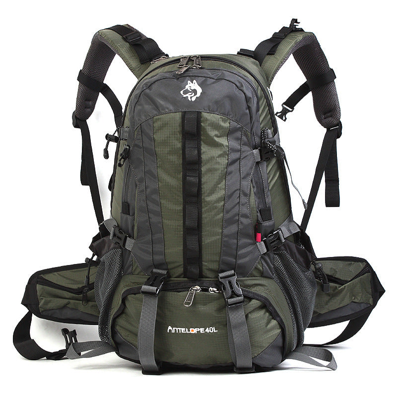 nylon hiking camping backpack, view 4 - MRSLM