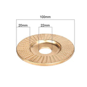 tungsten carbide grinder shaping discs, view 3 - MRSLM