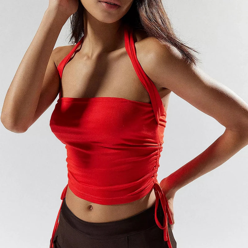 halter crop top - MRSLM