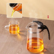 glass teapot with infuser, view 11 - MRSLM