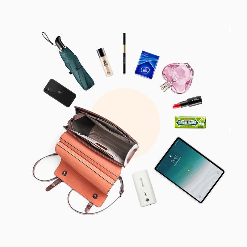 leather backpack, view 10 - MRSLM
