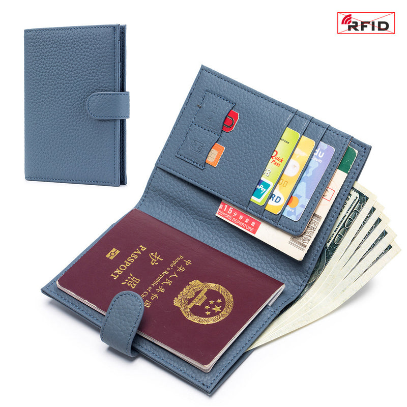 leather passport wallet, view 13 - MRSLM