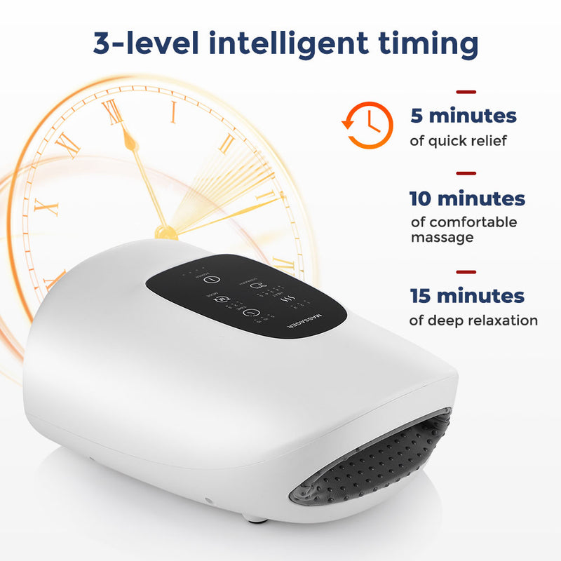 electric hand massager with air compression, view 5 - MRSLM