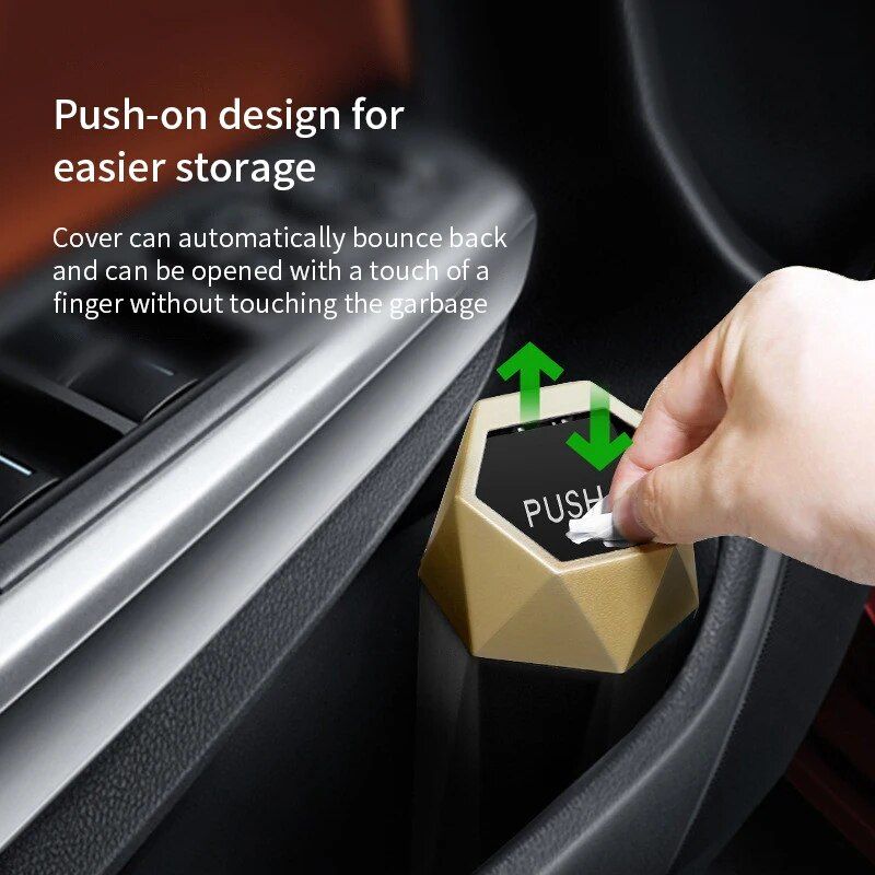 universal car trash can and organizer, view 7 - MRSLM