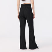 trendy flared split pants for women, view 6 - MRSLM