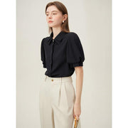 women's polo collar shirt, view 6 - MRSLM