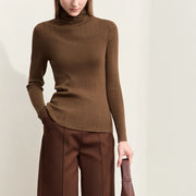 women's turtleneck sweater, view 11 - MRSLM