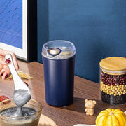 compact electric coffee grinder, view 3 - MRSLM