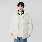 loose outdoor puffer coat, view 4 - MRSLM