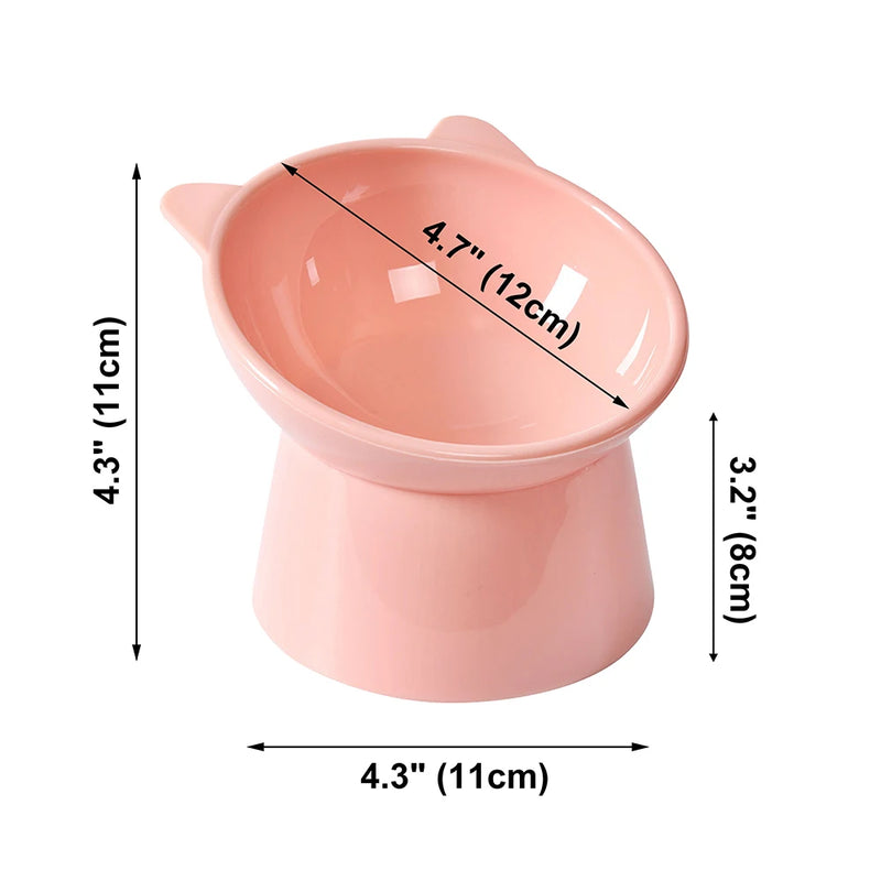 elevated cat and dog bowl, view 8 - MRSLM