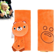 kids cartoon plush seat belt covers, view 5 - MRSLM