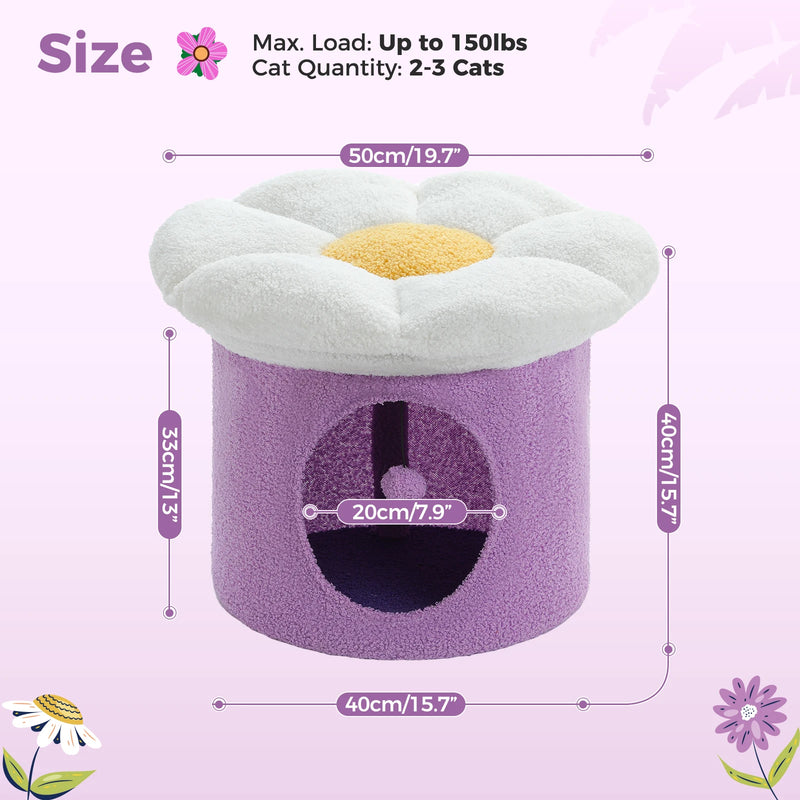 luxury double-deck cat bed, view 5 - MRSLM
