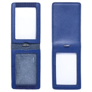 pu leather id holder with neck strap, view 9 - MRSLM