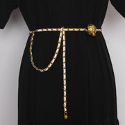 golden ball waist chain belt, view 6 - MRSLM