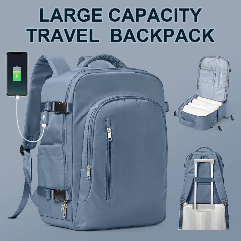 large capacity laptop backpack, view 7 - MRSLM