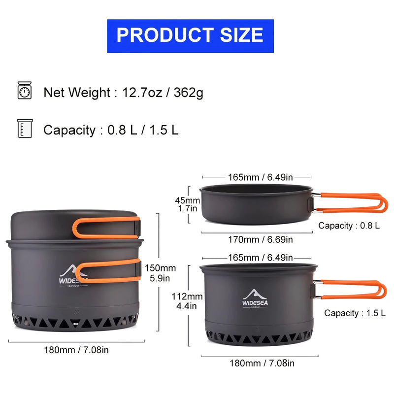 portable outdoor cooking set, view 9 - MRSLM