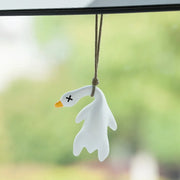 swinging duck car ornament, view 5 - MRSLM