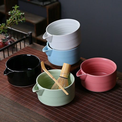 japanese ceramic matcha tool set - MRSLM