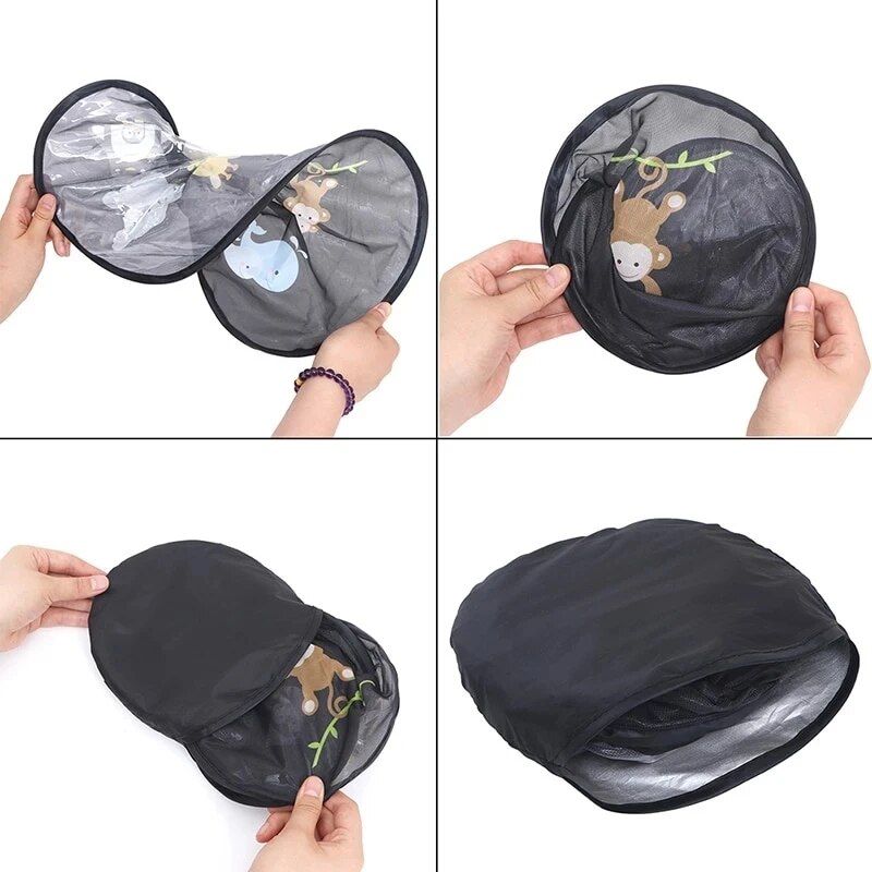 cartoon car sun shade for side windows, view 6 - MRSLM