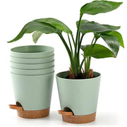 5-pack self-watering planters, view 2 - MRSLM
