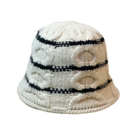 knitted bucket hat for women, view 3 - MRSLM